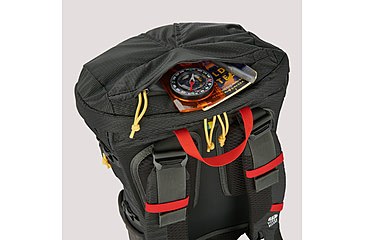 Image of Sierra Designs Flex Hike 20-30L Backpacks, Peat/Fiery Red, 80711823PT