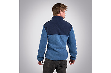 Image of Sierra Designs Hale Snap Pullover - Mens, Navy, Medium, 22940923NV-MD