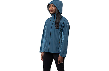 Image of Sierra Designs Hurricane Jacket - Womens, Tapestry/Reflecting Pond, Small, 33595122TAP-SM