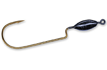 Image of Slider Snagless Weedless Head 2.31in, 1/4 oz, Black, 4/Pack, WSH4