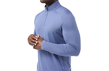 Image of Smartwool Active 1/4 Zip Top - Mens, Nightfall Blue, Small, SW002734P43100S000