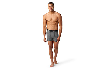 Image of Smartwool Active Boxer Brief Boxed - Mens, Medium Gray Heather, 2XL, SW0169960841XXL000