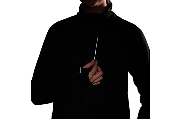 Image of Smartwool Active Fleece Wind 1/2 Zip Jacket - Womens, Black, Medium, SW002660001100M000