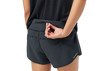 Image of Smartwool Active Lined 3 in Short - Womens, Black, Medium, SW002769001100M000