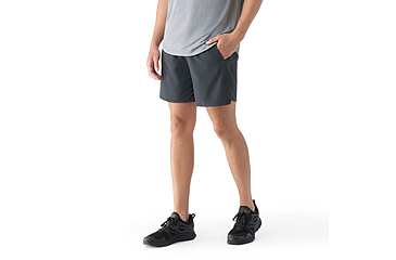 Image of Smartwool Active Lined 7 in Short - Mens, Black, Medium, SW002839001100M000