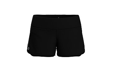Image of Smartwool Active Lined Short - Womens, Black, Extra Large, SW0166040011-001 BLACK-XL