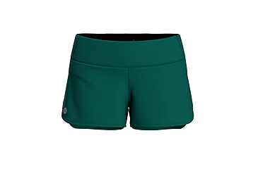 Image of Smartwool Active Lined Short - Womens, Emerald Green, Extra Large, SW016604L851XL