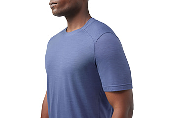 Image of Smartwool Active Mesh Short Sleeve - Mens, Nightfall Blue, Small, SW002293P43100S000