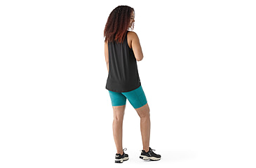 Image of Smartwool Active Ultralite High Neck Tank - Womens, Black, Large, SW002373001100L000
