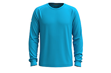 Image of Smartwool Active Ultralite Long Sleeve - Mens, Pool Blue, Extra Large, SW016546N1810XL000