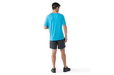 Image of Smartwool Active Ultralite Short Sleeve - Mens, Pool Blue, 2XL, SW016544N181XXL000