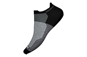 Image of Smartwool Bike Zero Cushion Low Ankle Socks, Black, Extra Large, SW0019640011-001 BLACK-XL