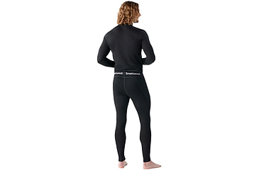 Image of Smartwool Classic All-Season Merino Base Layer Bottom - Mens, Black, Large, SW016958001100L000