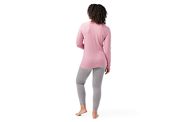 Image of Smartwool Classic All-Season Merino Base Layer Crew - Womens, Faded Rose, Large, SW016912P37100L000