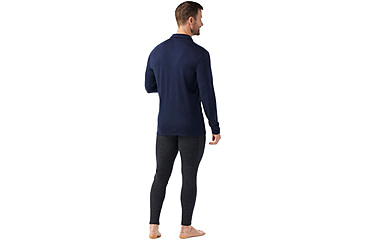 Image of Smartwool Classic Thermal Merino Base Layer 1/4 Zip - Mens, Deep Navy, Large, SW002821092100L000