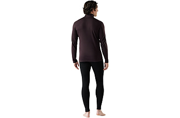 Image of Smartwool Classic Thermal Merino Base Layer 1/4 Zip - Mens, Mink Heather, Extra Large, SW002821P8510XL000