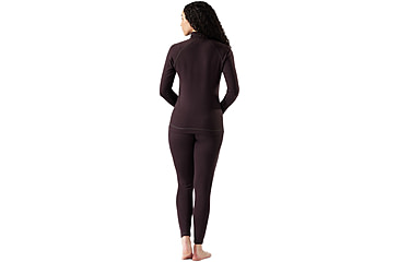 Image of Smartwool Classic Thermal Merino Base Layer 1/4 Zip - Womens, Mink Heather, Small, SW002828P85100S000
