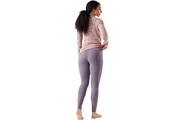 Image of Smartwool Classic Thermal Merino Base Layer Bottom - Womens, Chalk Violet Heather, Large, SW019242N81100L000