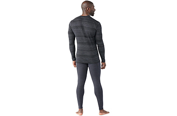 Image of Smartwool Classic Thermal Merino Base Layer Crew - Mens, Black Color Shift, Extra Large, SW016349K4210XL000