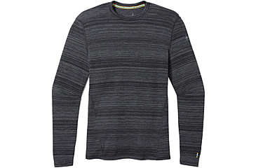 Image of Smartwool Classic Thermal Merino Base Layer Crew - Mens, Black Color Shift, Extra Large, SW016349K4210XL000