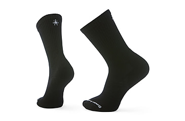 Image of Smartwool Everyday Athletic Crew Socks, Black, Small, SW002682001100S000