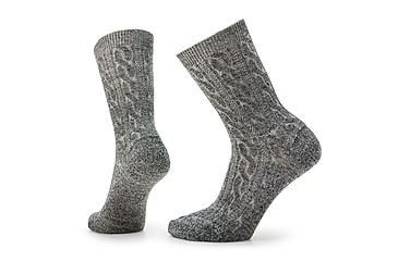 Image of Smartwool Everyday Cable Crew Socks - Womens, Natural, Large, SW001830100100L000
