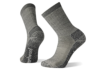 Image of Smartwool Hike Classic Edition Extra Cushion Crew Socks, Black, Small, SW013100001100S000