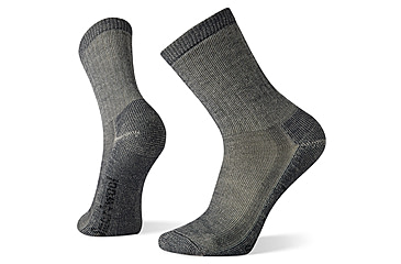 Image of Smartwool Hike Classic Edition Full Cushion Crew Socks, Medium Gray, 2XL, SW0130000521XXL000