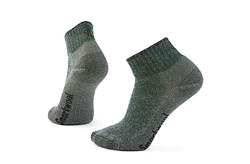 Image of Smartwool Hike Classic Edition Light Cushion Second Cut Ankle Socks, Dark Sage, Large, SW002690G51100L000