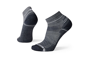 Image of Smartwool Hike Light Cushion Ankle Socks, Medium Gray, 2XL, SW0016110521XXL000