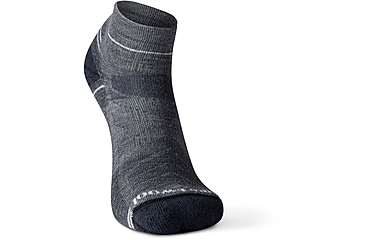 Image of Smartwool Hike Light Cushion Ankle Socks - Mens, 052 Medium Gray, Large, SW001611052L