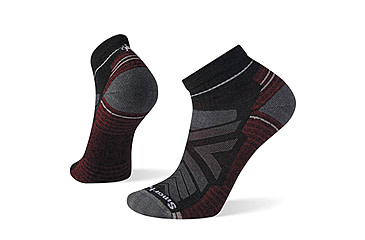 Image of Smartwool Hike Light Cushion Ankle Socks - Mens, Charcoal, Medium, SW001611003100M000