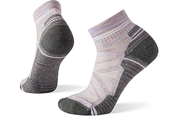 Image of Smartwool Hike Light Cushion Ankle Socks - Womens, H76 Purple Eclipse, Small, SW001571H76S
