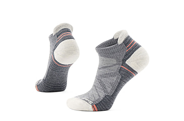 Image of Smartwool Hike Light Cushion Low Ankle Socks - Womens, Medium Gray, Medium, SW001570052100M000