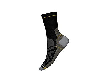 Image of Smartwool Hike Light Cushion Mid Crew Socks, Black, Large, SW0016130011-001 BLACK-L