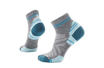 Image of Smartwool Hike Targeted Cushion Ankle Socks - Womens, Medium Gray, Medium, SW002497052100M000