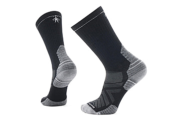 Image of Smartwool Hike Targeted Cushion Crew Socks - Mens, Black, Medium, SW002492001100M000