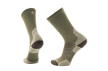 Image of Smartwool Hike Targeted Cushion Crew Socks - Mens, Winter Moss, Extra Large, SW002492K1810XL000