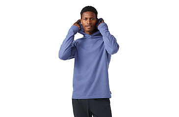Image of Smartwool Hoodie - Mens, Nightfall Blue, Small, SW002296P43100S000