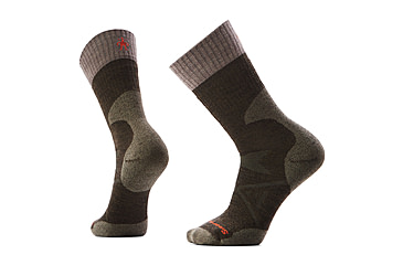 Image of Smartwool Hunt Full Cushion Tall Crew Socks, Military Olive, Medium, SW001900D11100M000