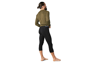 Image of Smartwool Merino 250 Baselayer 3/4 Bottom - Mens, Black, Extra Large, SW016365001-XL