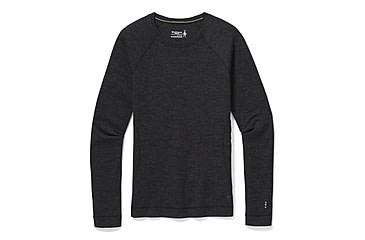 Image of Smartwool Merino 250 Baselayer Crew - Womens, Charcoal Heather, Extra Large, SW016369010-XL