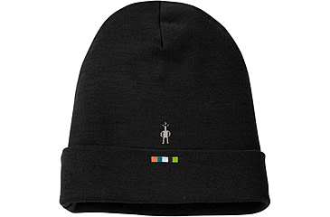 Image of Smartwool Merino 250 Cuffed Beanie, Black, 1FM, SW0SW956001-1FM