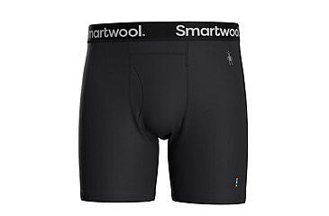 Image of Smartwool Merino Boxer Brief Boxed - Mens, Black, Extra Large, SW0169980011-001 BLACK-XL
