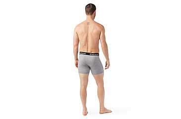 Image of Smartwool Merino Boxer Brief Boxed - Mens, Light Gray Heather, 2XL, SW0169985451XXL000