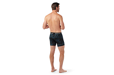 Image of Smartwool Merino Print Boxer Brief Boxed - Mens, Twilight Blue Mountain, 2XL, SW017005P631XXL000