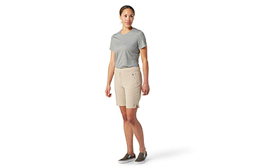 Image of Smartwool Merino Sport Short - Womens, Dune, Small, SW016608G54S