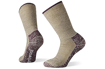 Image of Smartwool Mountaineer Classic Edition Maximum Cushion Crew Socks - Womens, Taupe, Medium, SW0016422361-M