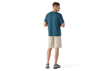 Image of Smartwool Perfect Crew Short Sleeve Tee - Mens, Twilight Blue, 2XL, SW002297G741XXL000