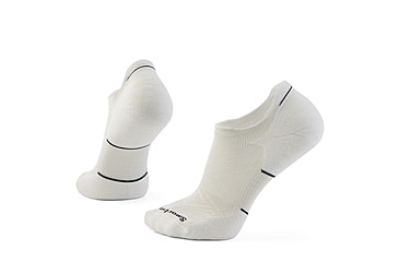 Image of Smartwool Run Targeted Cushion Low Ankle Socks - Mens, Black/White, Medium, SW001659960100M000
